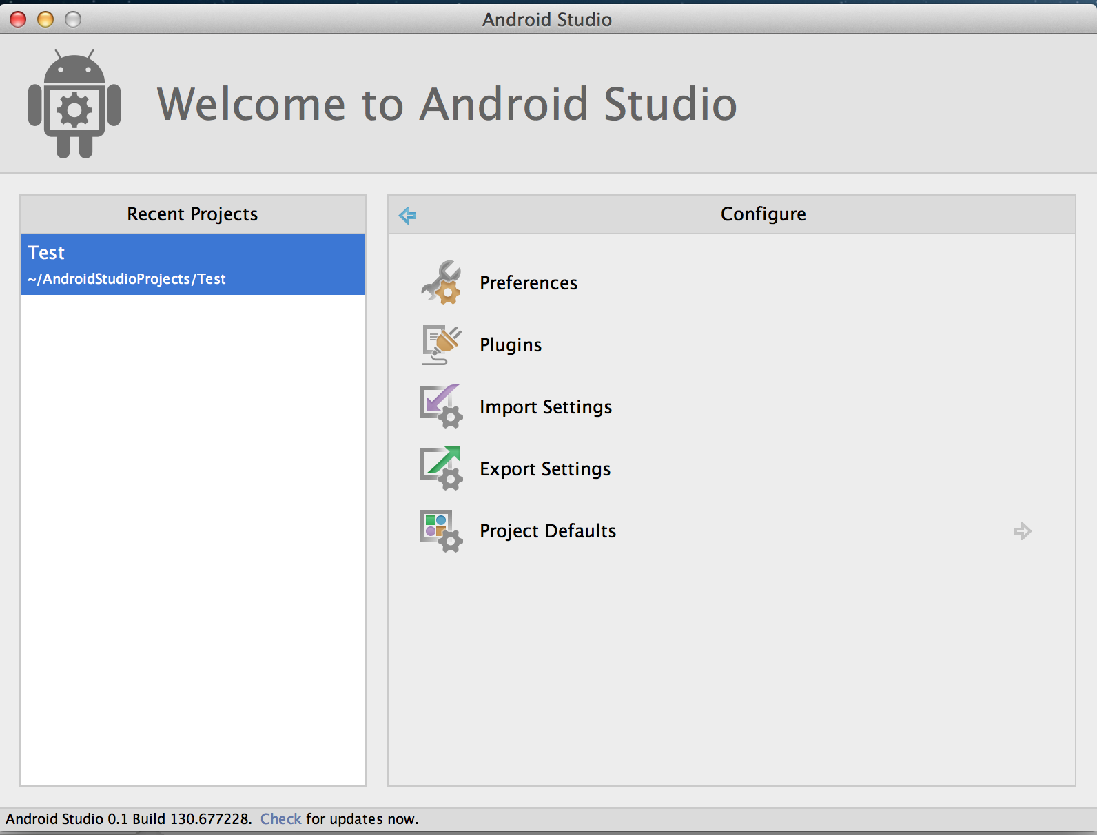 find android sdk path mac